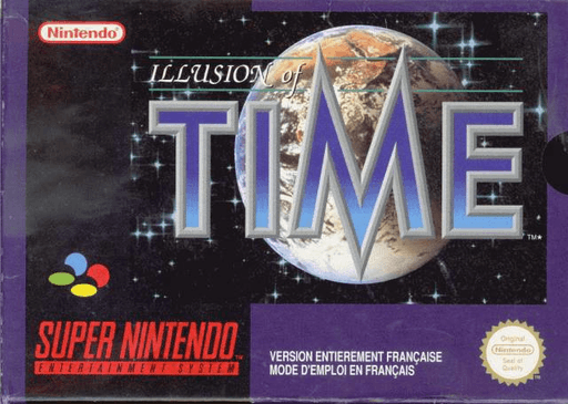 Illusion of Time box art for Super Nintendo